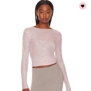 Free people gold rush long sleeve top